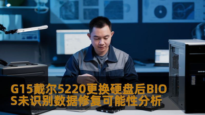 G15戴尔5220更换硬盘后BIOS未识别数据修复可能性分析