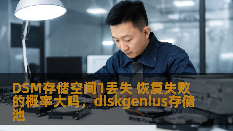 DSM存储空间1丢失 恢复失败的概率大吗，diskgenius存储池