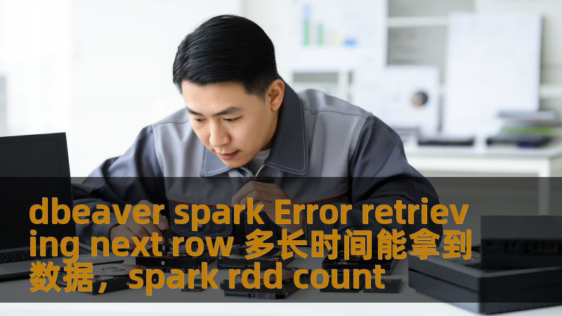 dbeaver spark Error retrieving next row 多长时间能拿到数据，spark rdd count