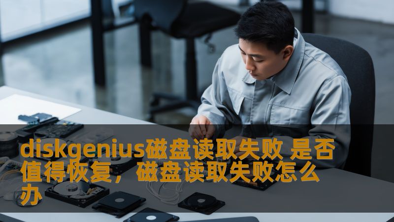 diskgenius磁盘读取失败 是否值得恢复，磁盘读取失败怎么办