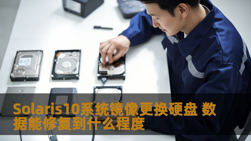 Solaris10系统镜像更换硬盘 数据能修复到什么程度