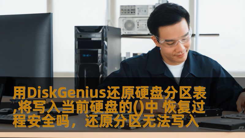 用DiskGenius还原硬盘分区表,将写入当前硬盘的()中 恢复过程安全吗，还原分区无法写入