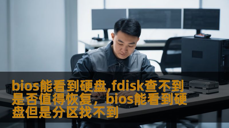 bios能看到硬盘,fdisk查不到 是否值得恢复，bios能看到硬盘但是分区找不到