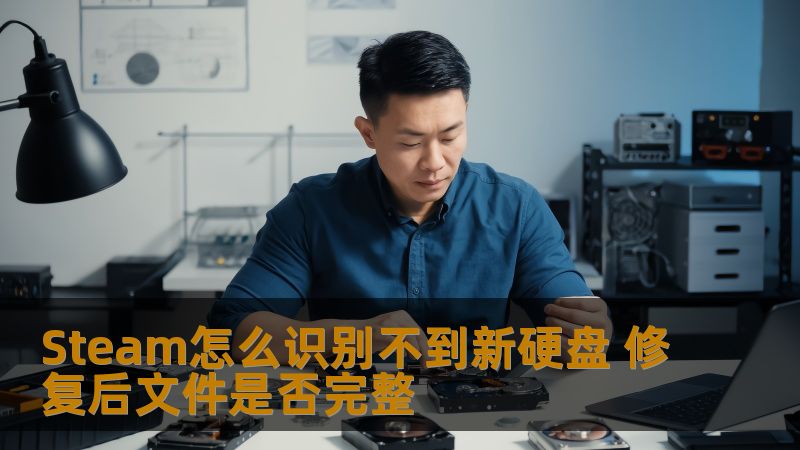 Steam怎么识别不到新硬盘 修复后文件是否完整