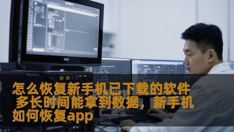 怎么恢复新手机已下载的软件 多长时间能拿到数据，新手机如何恢复app