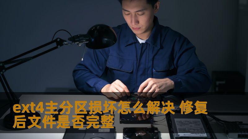 ext4主分区损坏怎么解决 修复后文件是否完整