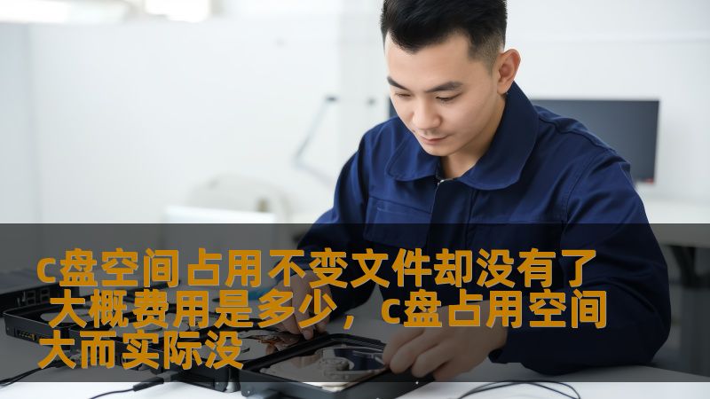 c盘空间占用不变文件却没有了 大概费用是多少,c盘占用空间大而实际没 c盘空间占用不变文件却没有了 大概费用是多少,c盘占用空间大而实际没
