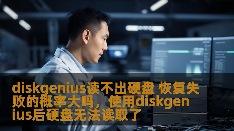 diskgenius读不出硬盘 恢复失败的概率大吗，使用diskgenius后硬盘无法读取了