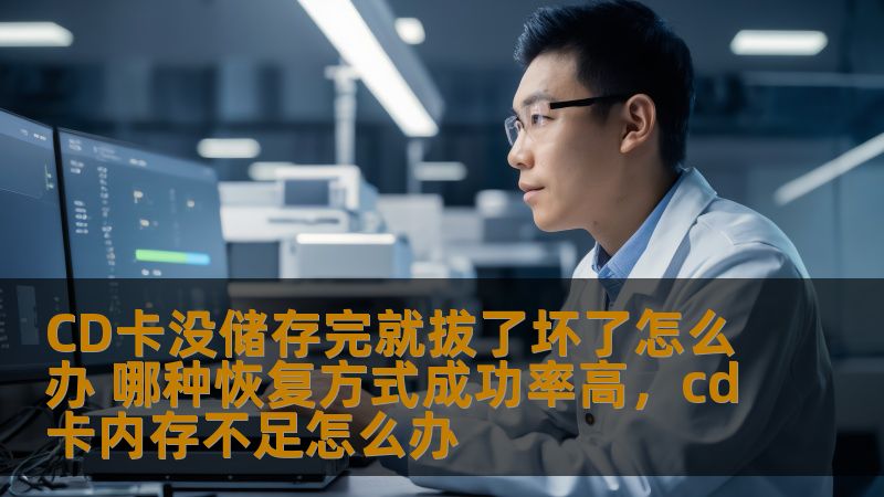 CD卡没储存完就拔了坏了怎么办 哪种恢复方式成功率高，cd卡内存不足怎么办