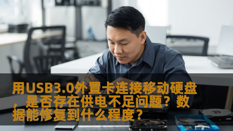 用USB3.0外置卡连接移动硬盘，是否存在供电不足问题？数据能修复到什么程度？