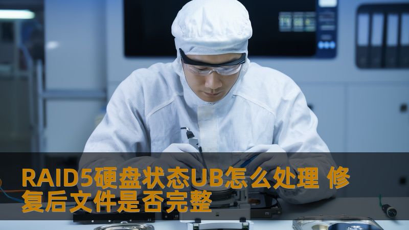 RAID5硬盘状态UB怎么处理 修复后文件是否完整