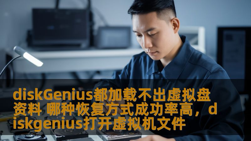 diskGenius都加载不出虚拟盘资料 哪种恢复方式成功率高，diskgenius打开虚拟机文件
