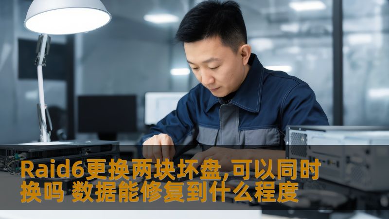 Raid6更换两块坏盘,可以同时换吗 数据能修复到什么程度 Raid6更换两块坏盘,可以同时换吗 数据能修复到什么程度