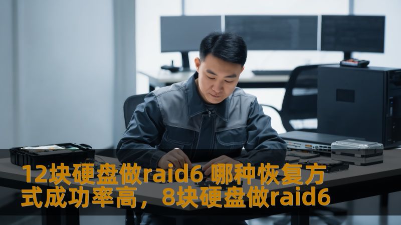 12块硬盘做raid6 哪种恢复方式成功率高，8块硬盘做raid6