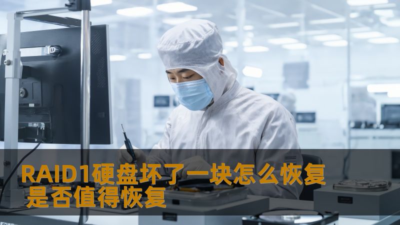 RAID1硬盘坏了一块怎么恢复 是否值得恢复