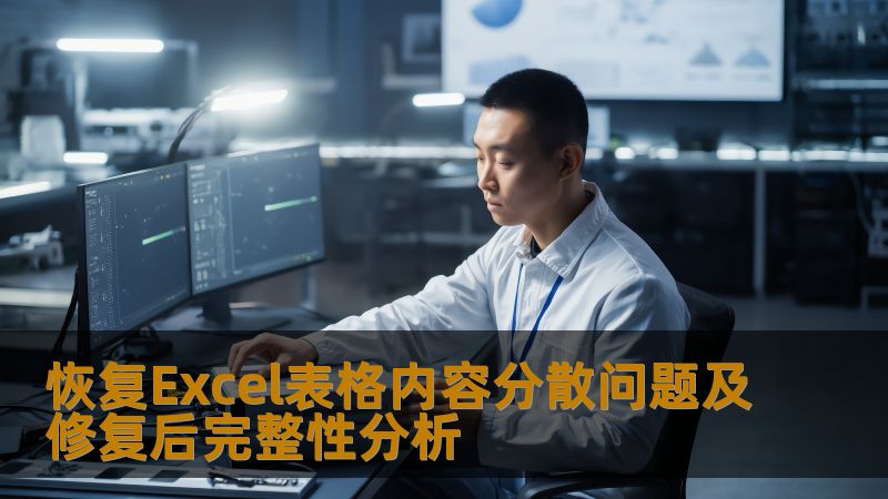 恢复Excel表格内容分散问题及修复后完整性分析