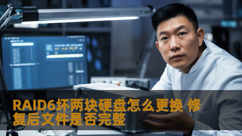 RAID6坏两块硬盘怎么更换 修复后文件是否完整