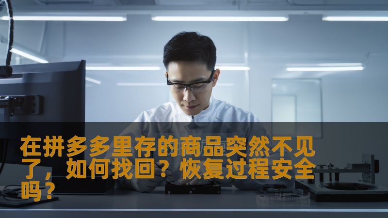在拼多多里存的商品突然不见了，如何找回？恢复过程安全吗？