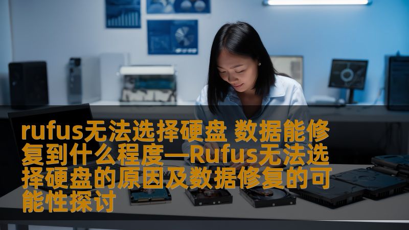 探讨Rufus无法选择硬盘的原因及数据修复的可能性，提供详细的故障分析与恢复方法。