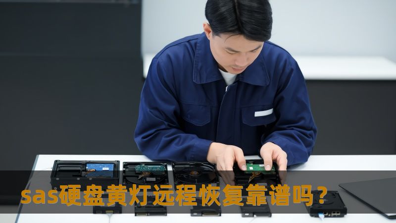 sas硬盘黄灯远程恢复靠谱吗？