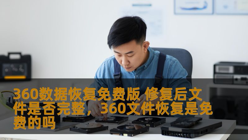 360数据恢复免费版 修复后文件是否完整，360文件恢复是免费的吗