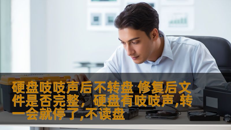 硬盘吱吱声后不转盘 修复后文件是否完整，硬盘有吱吱声,转一会就停了,不读盘