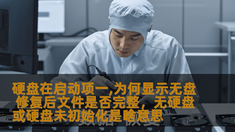 本文深入分析硬盘在启动项中显示“无盘”问题的原因及解决方案，探讨修复后文件是否能够完整恢复，并为用户提供有效的操作指导，帮助解决硬盘故障问题。