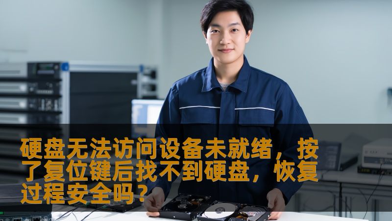 硬盘无法访问设备未就绪，按了复位键后找不到硬盘，恢复过程安全吗？
