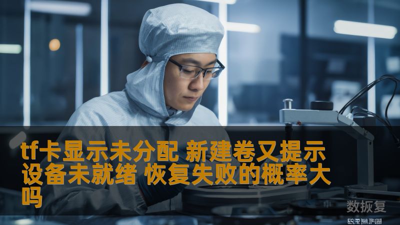 tf卡显示未分配，新建卷又提示设备未就绪，恢复失败的概率有多大？本文将深入分析tf卡常见故障及恢复方法，助您解决问题。