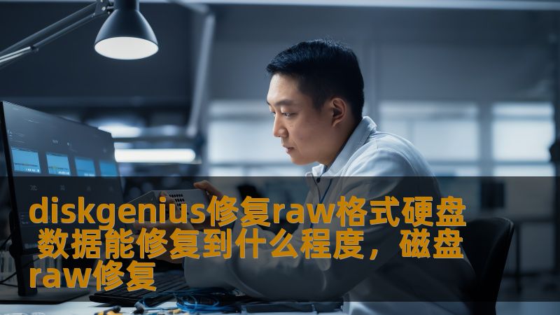 diskgenius修复raw格式硬盘 数据能修复到什么程度，磁盘raw修复