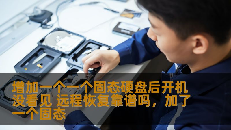 增加一个一个固态硬盘后开机没看见 远程恢复靠谱吗，加了一个固态