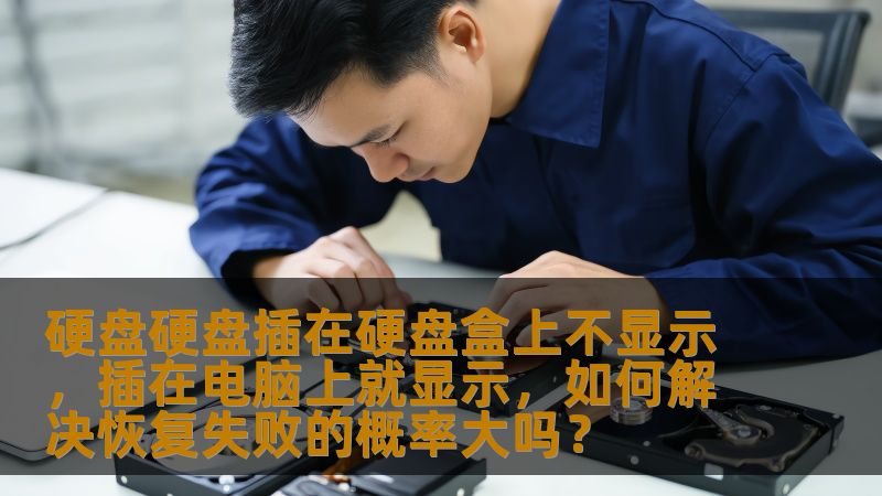 硬盘在不同设备上表现不同，插入硬盘盒却无法显示，插入电脑却能正常工作，这种情况常常让人感到困惑。本文为你详细解析问题的原因，并提供有效的解决方案，帮助你恢复硬盘数据，避免数据丢失的风险。