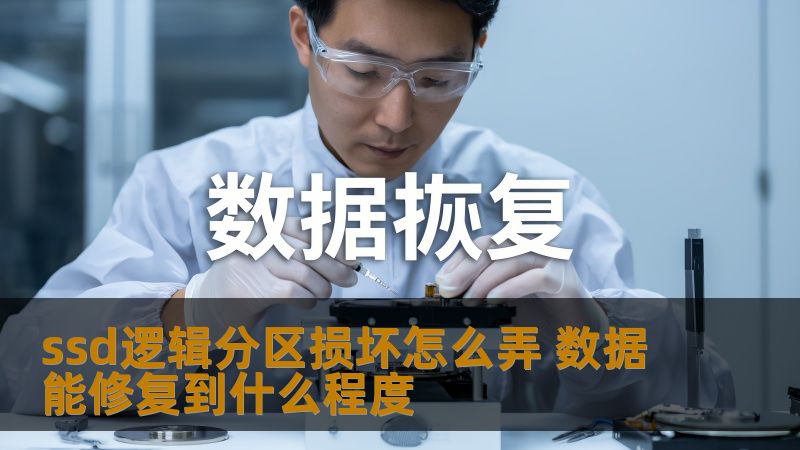 ssd逻辑分区损坏如何处理？本文探讨数据能修复到什么程度，提供详细的操作步骤与真实案例，助您恢复宝贵数据。