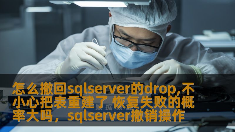 怎么撤回sqlserver的drop,不小心把表重建了 恢复失败的概率大吗，sqlserver撤销操作