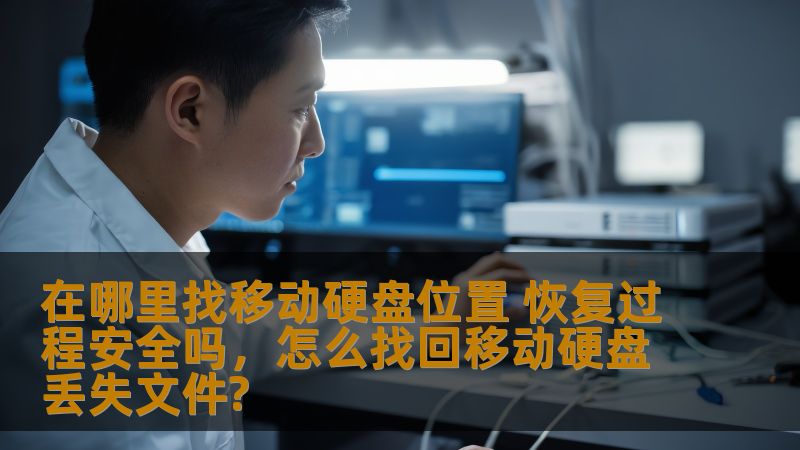 在哪里找移动硬盘位置 恢复过程安全吗，怎么找回移动硬盘丢失文件?