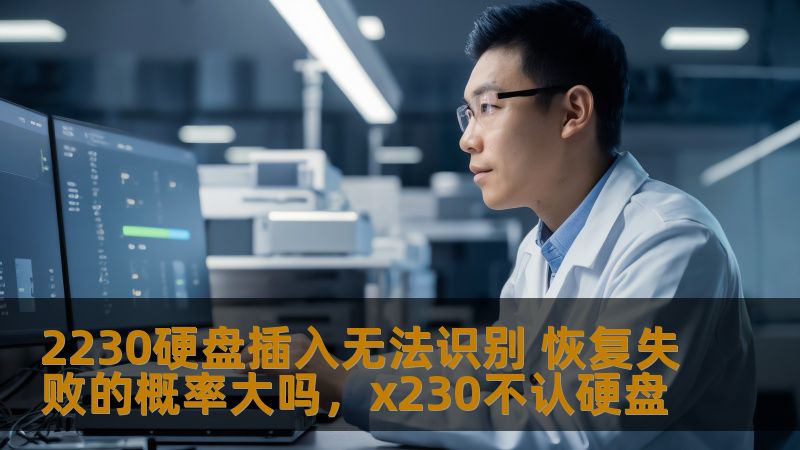 2230硬盘插入无法识别 恢复失败的概率大吗，x230不认硬盘