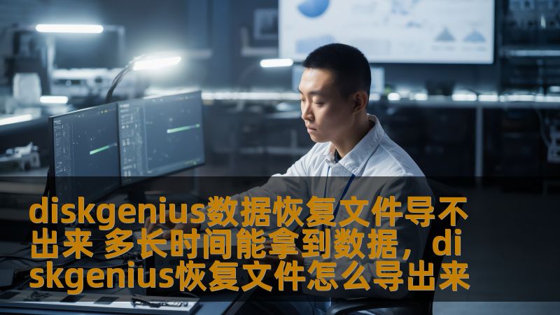 diskgenius数据恢复文件导不出来 多长时间能拿到数据，diskgenius恢复文件怎么导出来