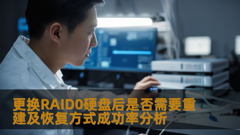 更换RAID0硬盘后是否需要重建及恢复方式成功率分析