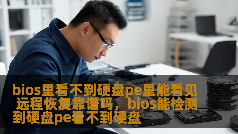 bios里看不到硬盘pe里能看见 远程恢复靠谱吗，bios能检测到硬盘pe看不到硬盘
