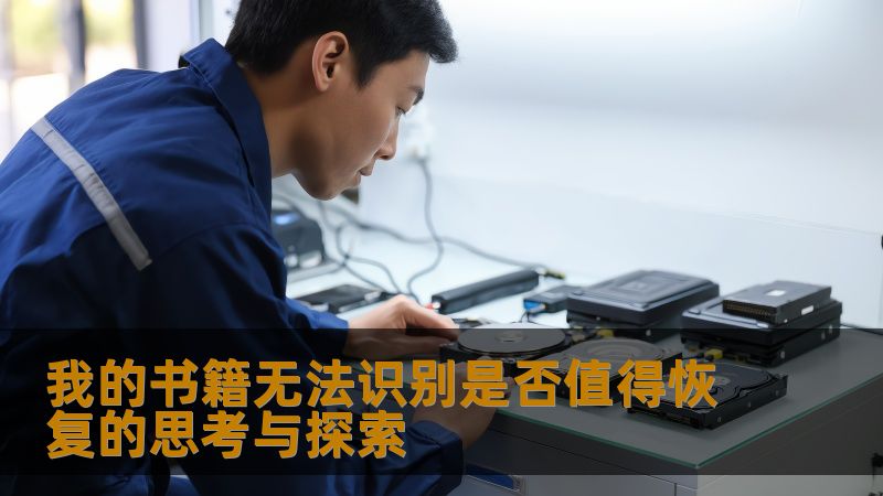 我的书籍无法识别是否值得恢复的思考与探索