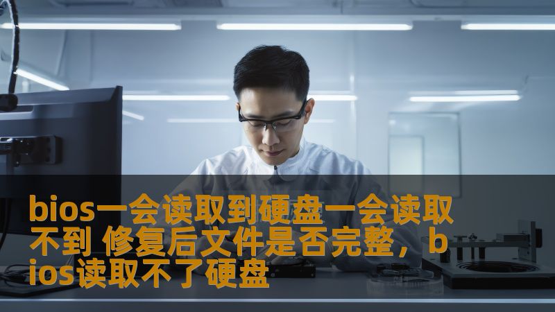 bios一会读取到硬盘一会读取不到 修复后文件是否完整，bios读取不了硬盘