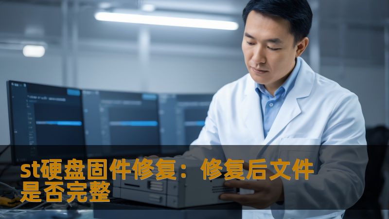 st硬盘固件修复：修复后文件是否完整