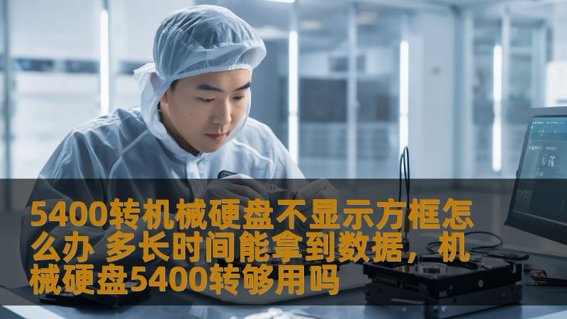 5400转机械硬盘不显示方框怎么办 多长时间能拿到数据，机械硬盘5400转够用吗