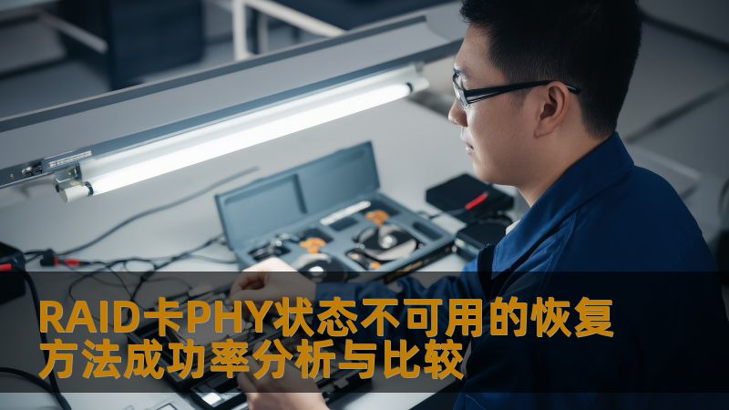 RAID卡PHY状态不可用的恢复方法成功率分析与比较