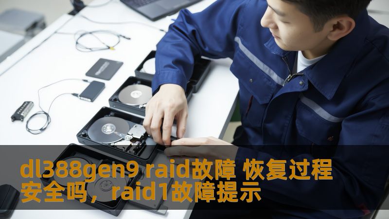 dl388gen9 raid故障 恢复过程安全吗，raid1故障提示