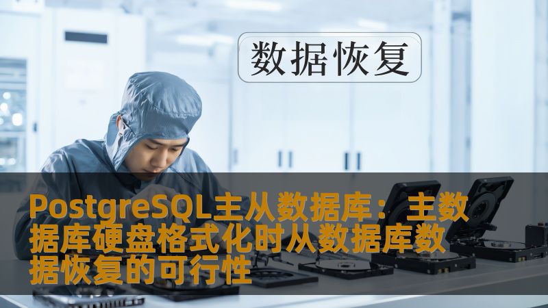 PostgreSQL主从数据库：主数据库硬盘格式化时从数据库数据恢复的可行性