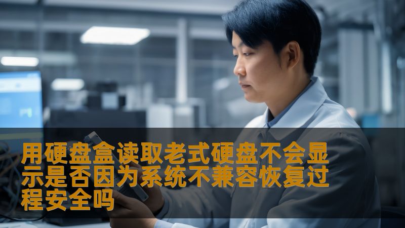 在现代科技迅速发展的今天，我们常常需要面对一些旧硬盘的数据恢复问题。尤其是当通过硬盘盒连接老式硬盘时，许多人会遇到无法显示数据的困扰。那么，这到底是因为系统不兼容吗？恢复数据的过程又是否安全可靠呢？本篇文章将深入探讨这些问题，帮助你解决这些困惑。