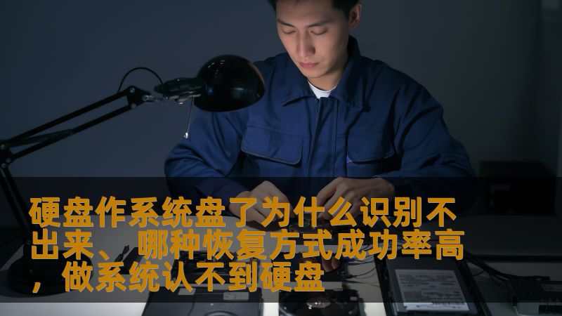 硬盘作系统盘了为什么识别不出来、 哪种恢复方式成功率高，做系统认不到硬盘