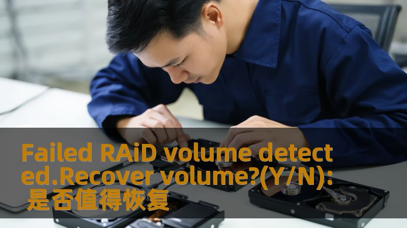 遇到Failed RAiD volume detected.Recover volume?(Y/N)的提示，是否值得恢复？本文将详细介绍RAiD故障的原因、恢复步骤及实战案例。