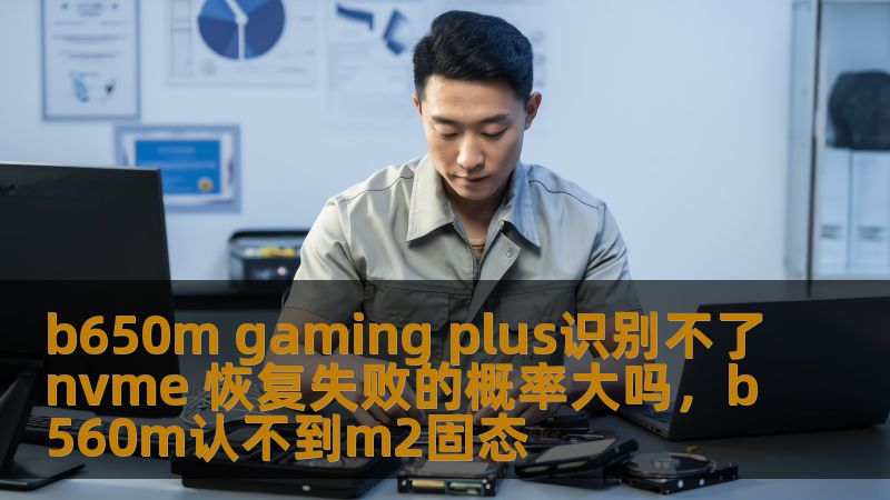 b650m gaming plus识别不了nvme 恢复失败的概率大吗,b560m认不到m2固态 b650m gaming plus识别不了nvme 恢复失败的概率大吗,b560m认不到m2固态
